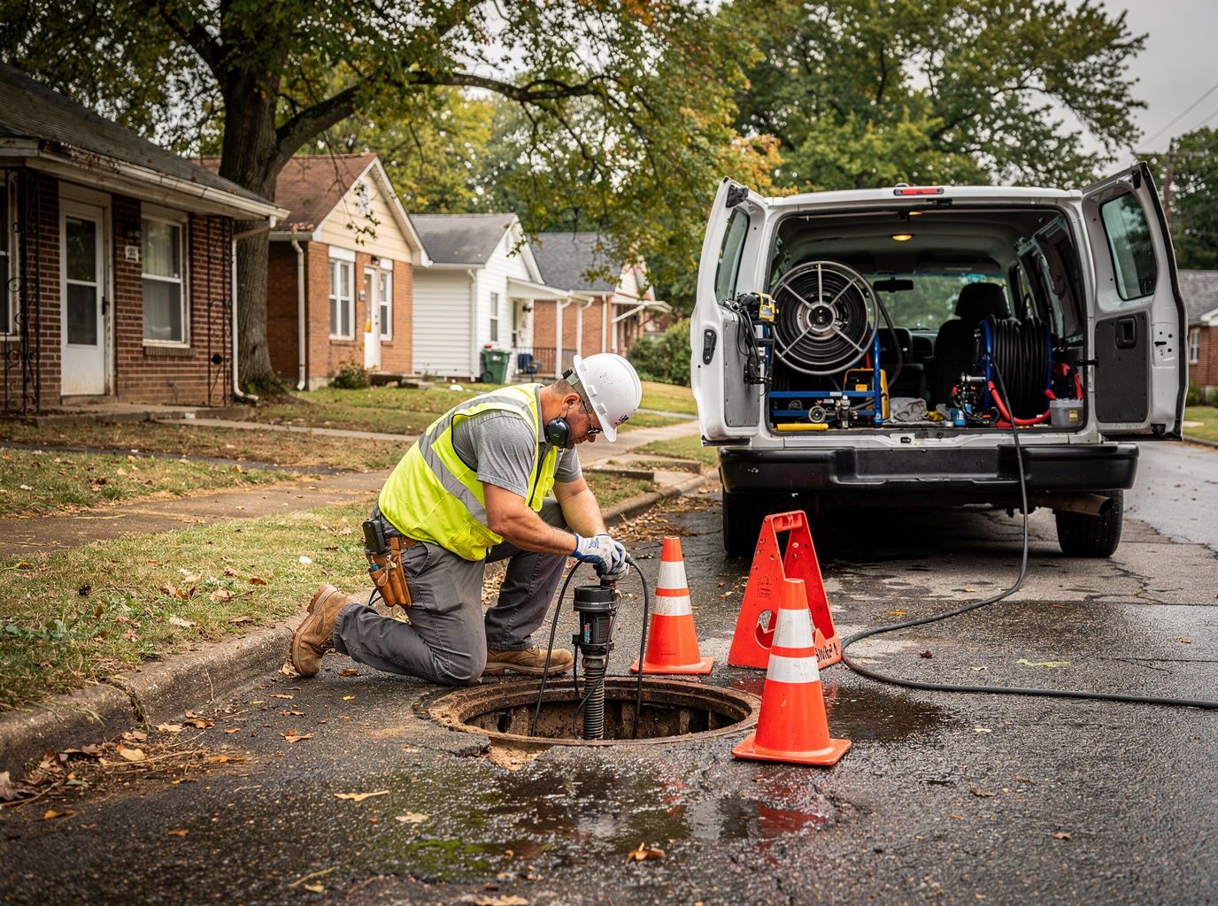 Checking for Sewer Line Issues in Older Paducah Neighborhoods